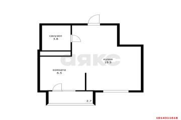 Фото №2: 1-комнатная квартира 31 м² - Краснодар, мкр. жилой комплекс Спортивная Деревня, ул. Западный Обход, 42к2
