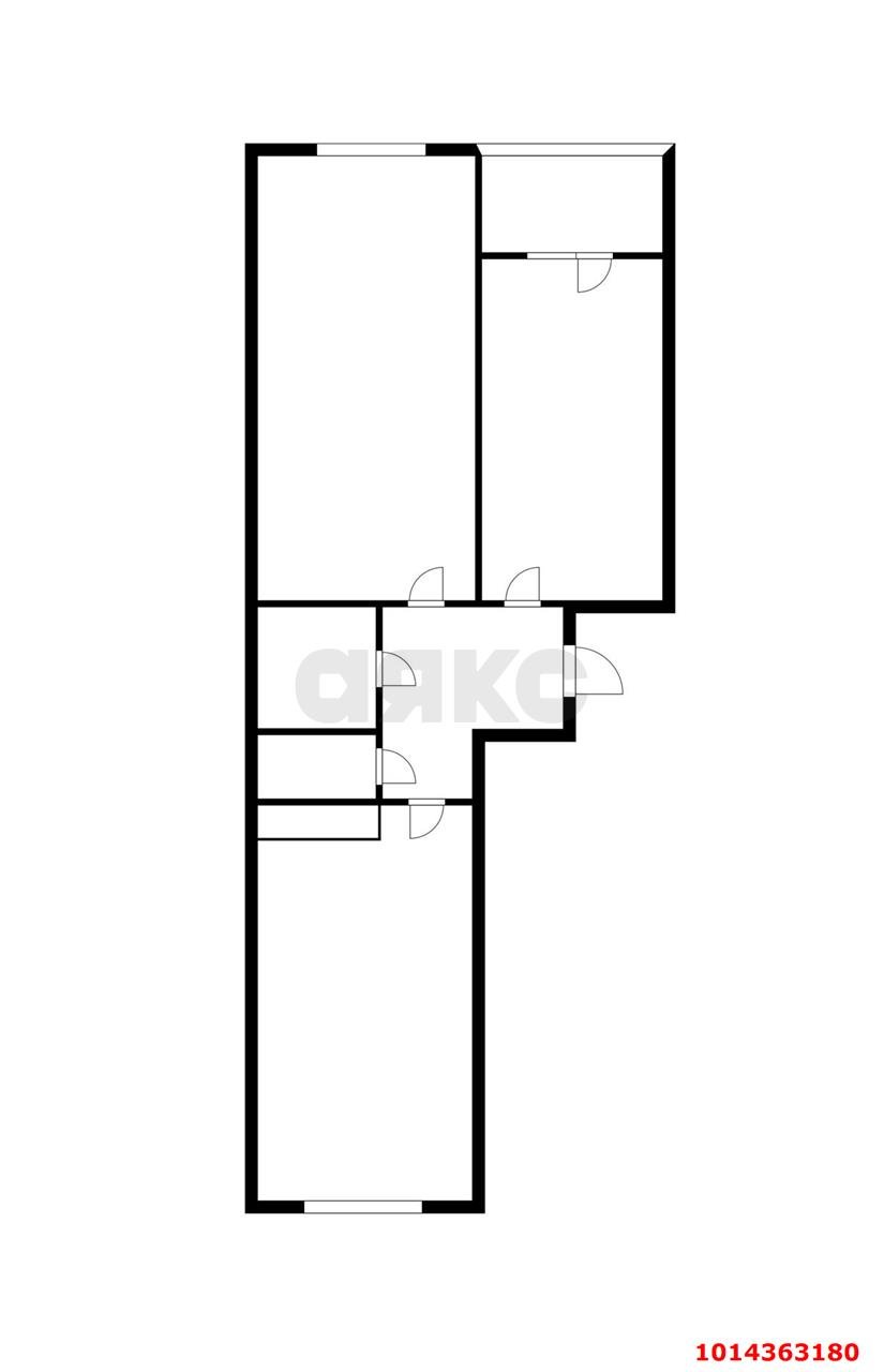 Фото №13: 2-комнатная квартира 63 м² - Краснодар, Славянский, ул. Заполярная, 37к5