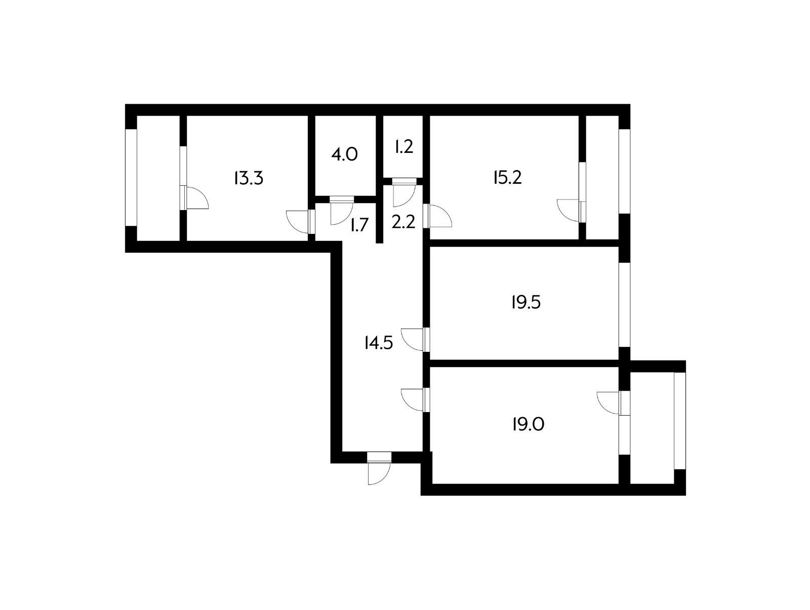 Фото №7: 3-комнатная квартира 102 м² - Краснодар, ЖК Димитрова, Центральный внутригородской округ, Дубинка, мкр. жилой комплекс Димитрова, ул. Димитрова, 3/2