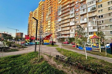 Фото №1: 1-комнатная квартира 32 м² - Краснодар, мкр. жилой комплекс Сармат, ул. Западный Обход, 65/1