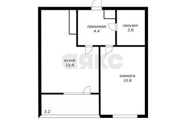 Фото №1: 1-комнатная квартира 33 м² - Краснодар, мкр. жилой комплекс Фонтаны, ул. Воронежская, 47/10