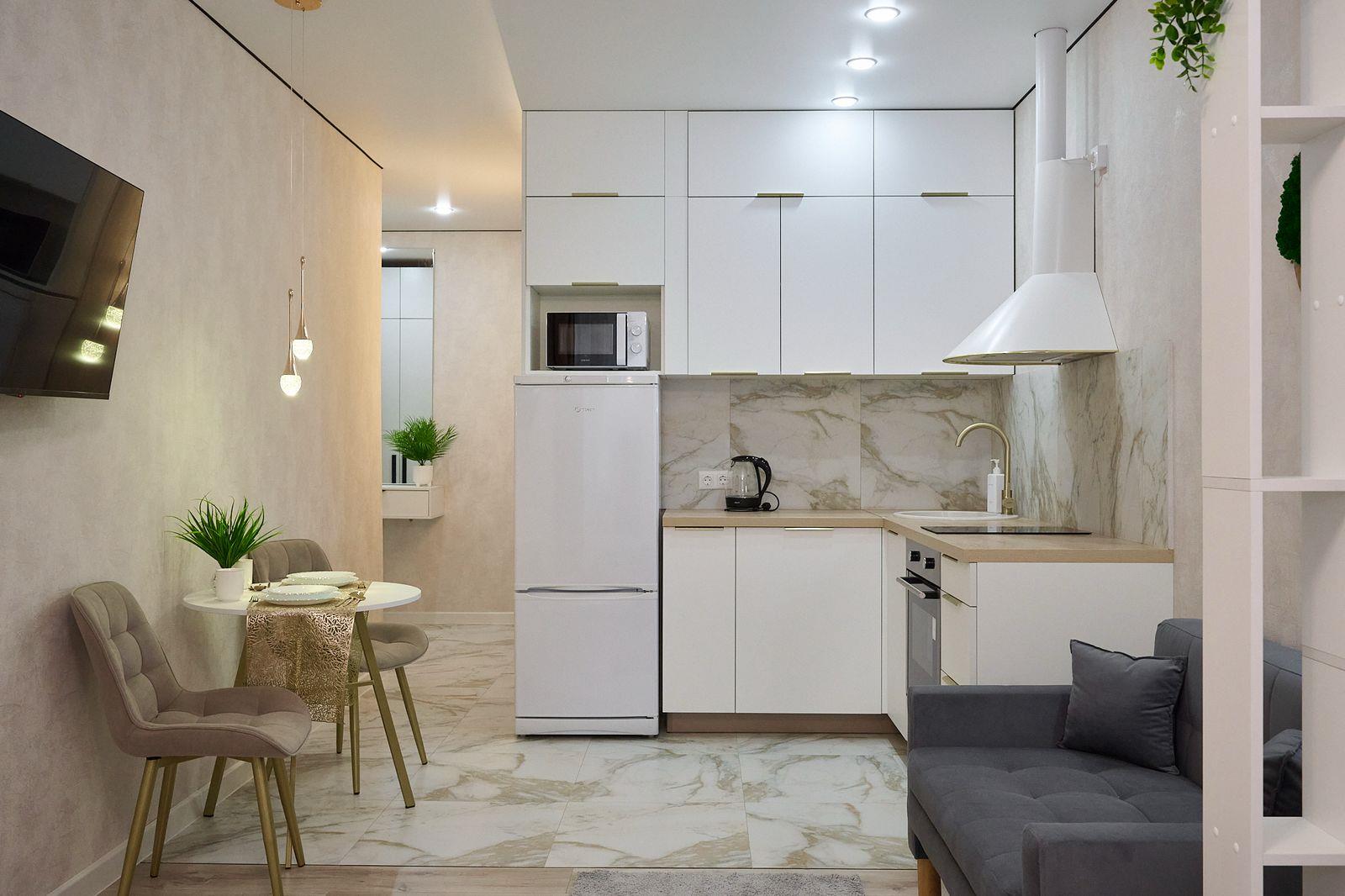 Фото №4: Студия 29 м² - Краснодар, ЖК Абрикосово, Прикубанский внутригородской округ, мкр. жилой комплекс Абрикосово, ул. имени Героя Георгия Бочарникова, 4к1