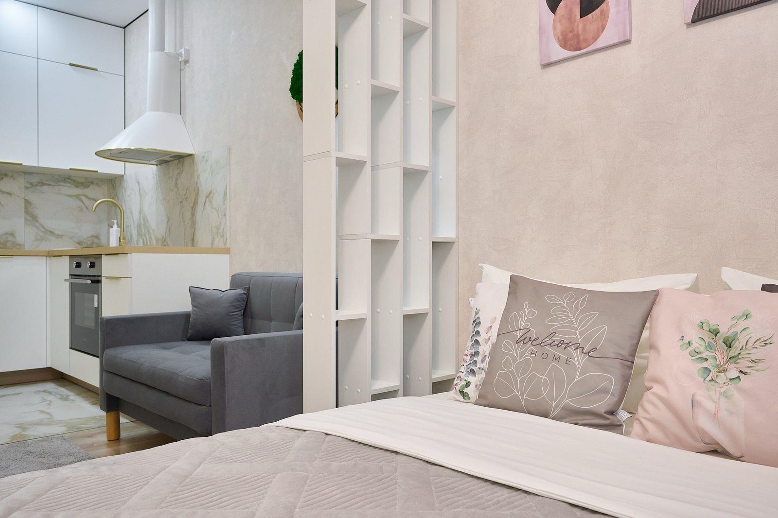 Фото №5: Студия 29 м² - Краснодар, ЖК Абрикосово, Прикубанский внутригородской округ, мкр. жилой комплекс Абрикосово, ул. имени Героя Георгия Бочарникова, 4к1