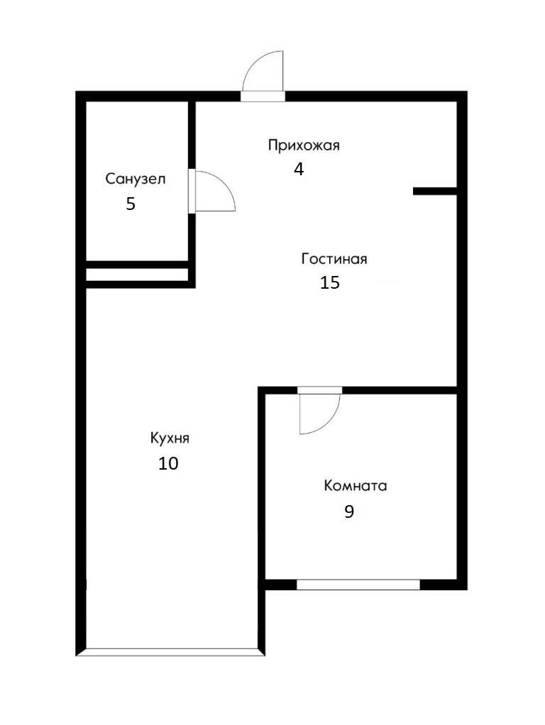 Фото №17: 1-комнатная квартира 41 м² - Краснодар, Прикубанский внутригородской округ, ЖК Парус, мкр. Музыкальный, ул. имени Сергея Есенина, 110к1