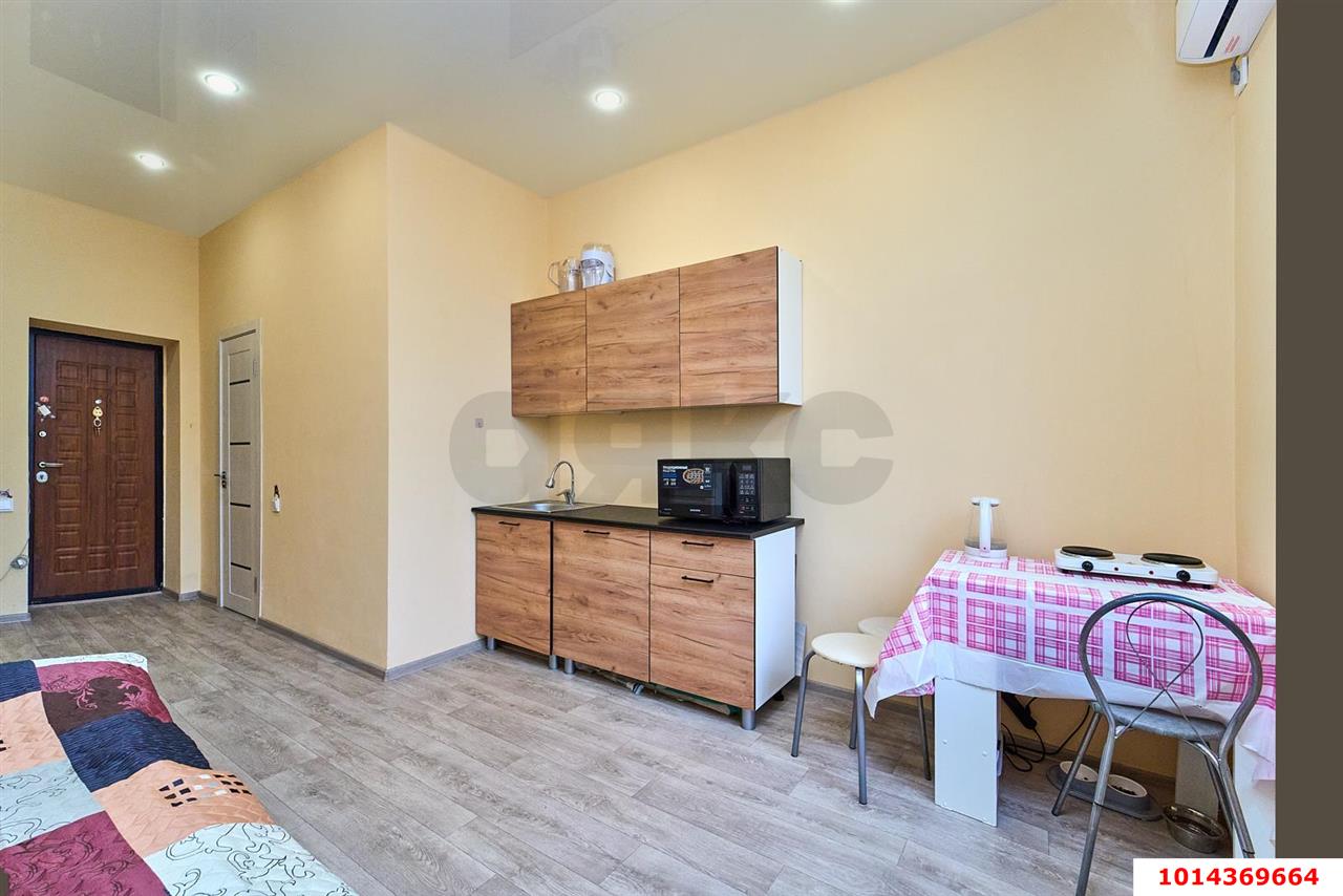 Фото №1: Студия 20 м² - Краснодар, Калинино, пер. Гаражный, 12/3к5