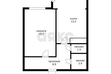 Фото №5: 1-комнатная квартира 42 м² - Яблоновский, мкр. жилой комплекс Уютный, ул. Гагарина, 159лит2