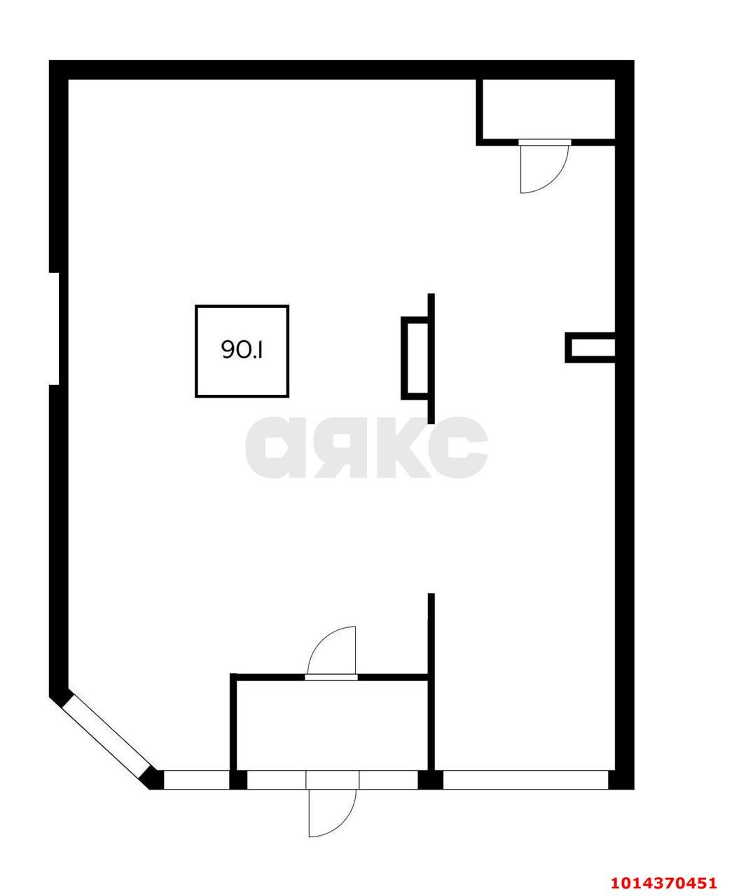 Фото №9: Коммерция 90 м² - Краснодар, Прикубанский внутригородской округ, Россинского, мкр. жилой комплекс Дружный-2, б-р Адмиралтейский, 3к2