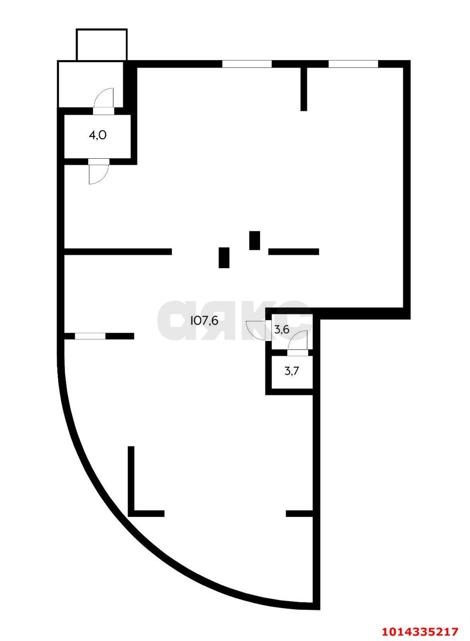 Фото №6: Торговое помещение 146 м² - Краснодар, жилой комплекс Инсити, ул. Командорская, 5/1
