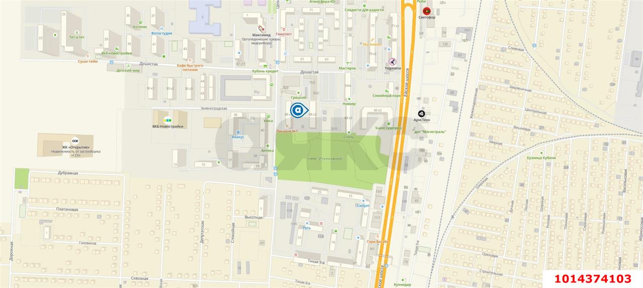 Фото №4: Коммерция 89 м² - Краснодар, Молодёжный, Прикубанский внутригородской округ, мкр. жилой комплекс Абрикос, ул. 5-я Дорожная, 68к2