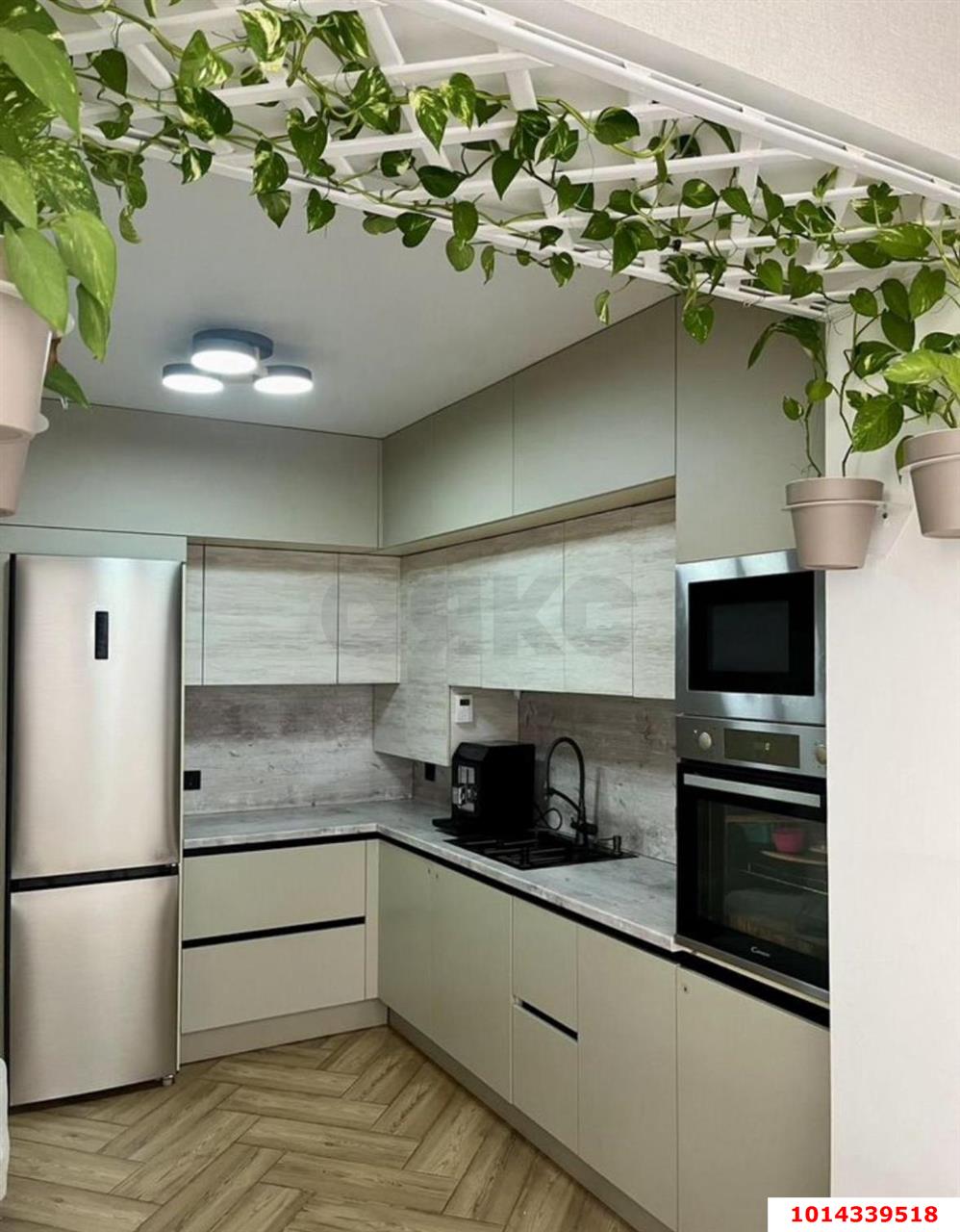 Фото №2: 1-комнатная квартира 39 м² - Горячий Ключ, Старый Рынок, жилой комплекс Островский, Администрация, мкр. Администрация, ул. Объездная, 18Ак8