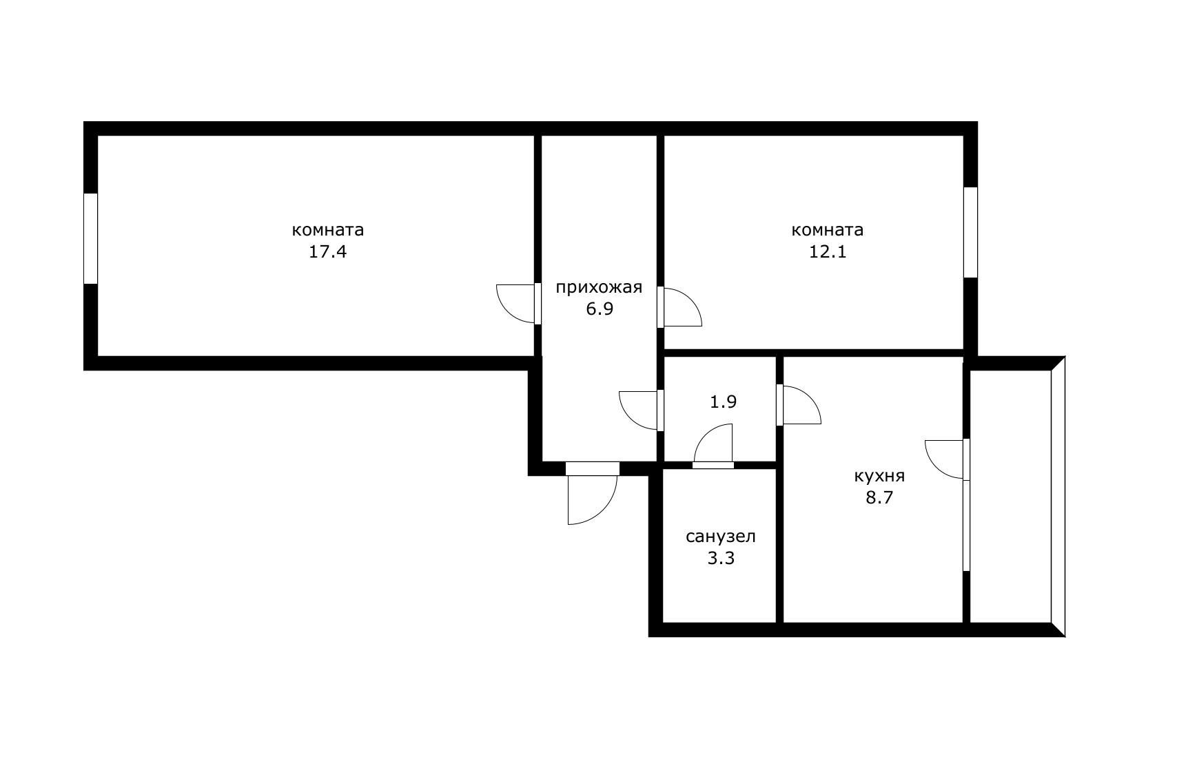 Фото №11: 2-комнатная квартира 53 м² - Козет, ул. Ленина, 46