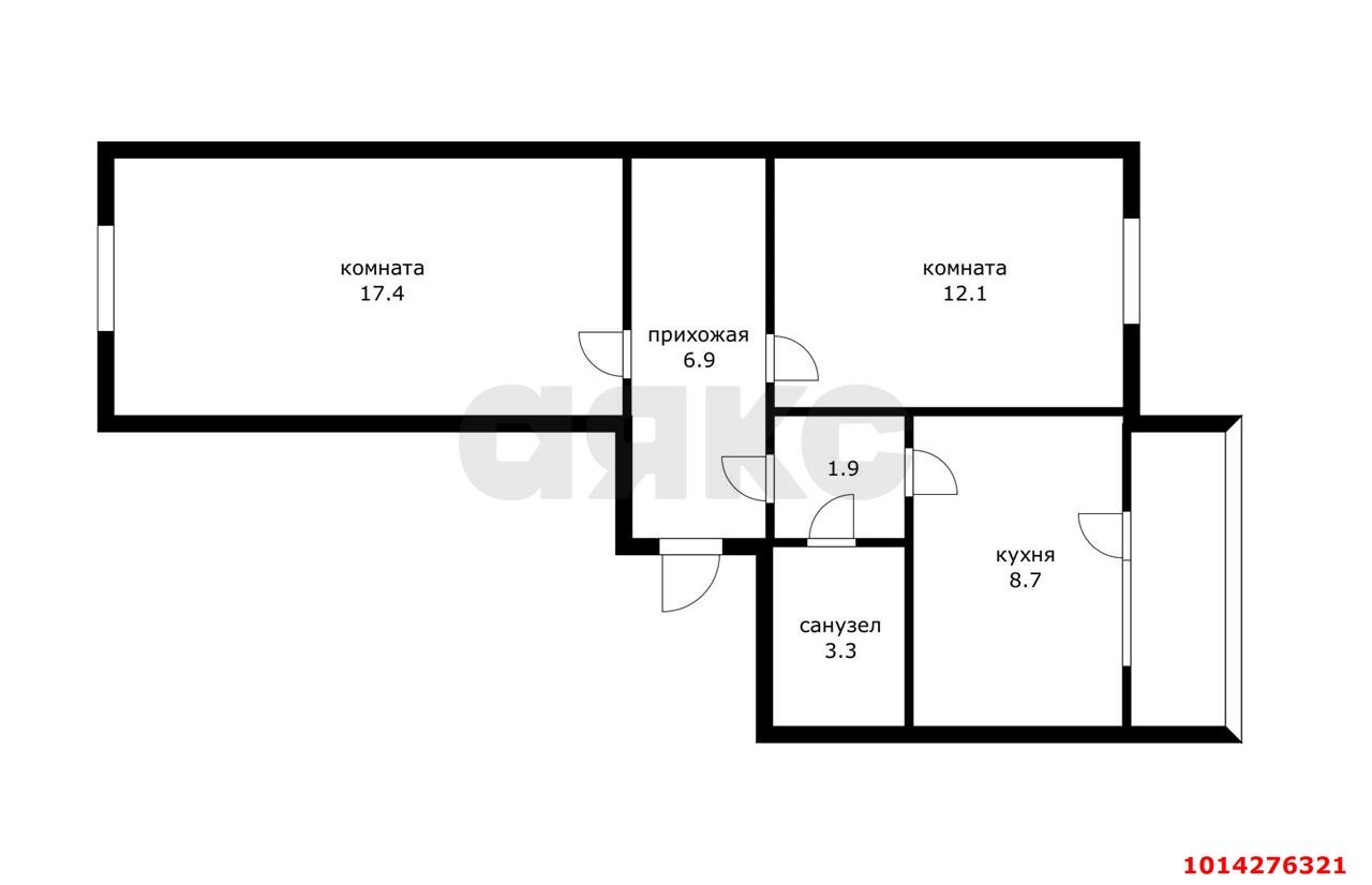 Фото №11: 2-комнатная квартира 50 м² - Козет, ул. Ленина, 46