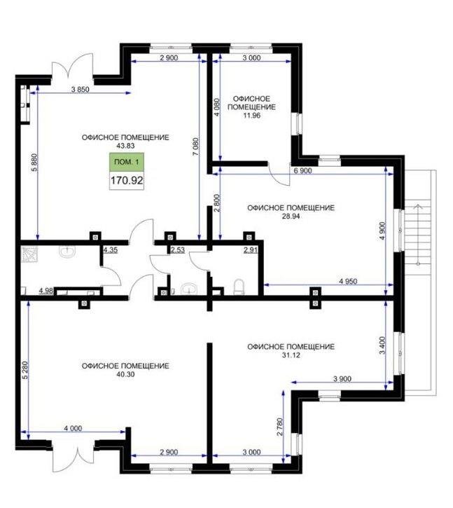 Фото №1: Коммерция 170 м² - Краснодар, мкр. Прикубанский внутригородской округ