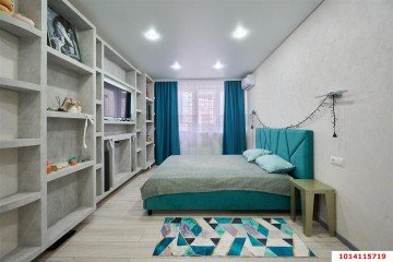 Фото №1: 1-комнатная квартира 47 м² - Краснодар, мкр. имени Петра Метальникова, ул. Цезаря Куникова, 24к1