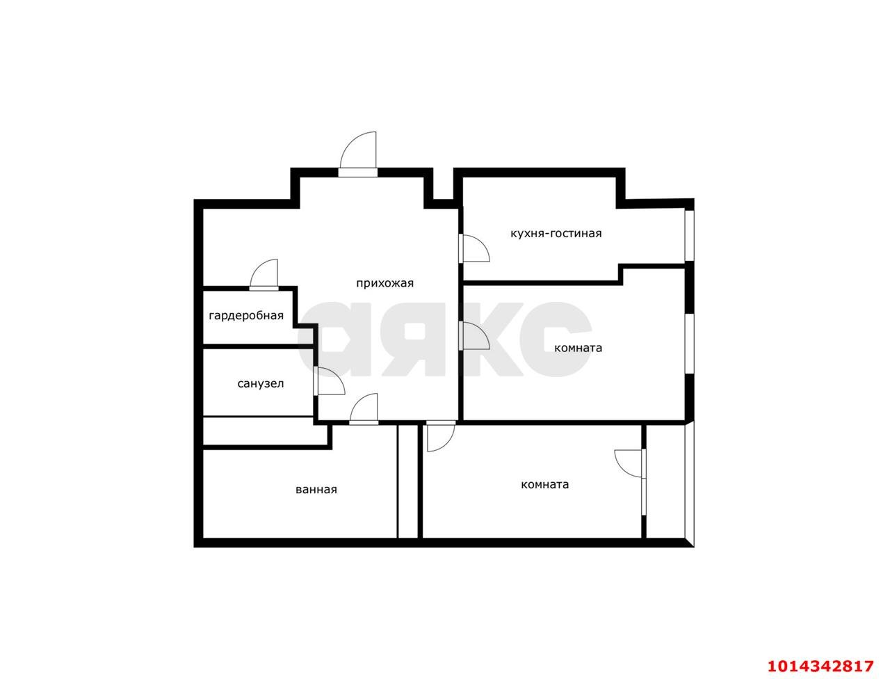 Фото №15: 2-комнатная квартира 85 м² - Краснодар, Юбилейный, ул. Думенко, 21