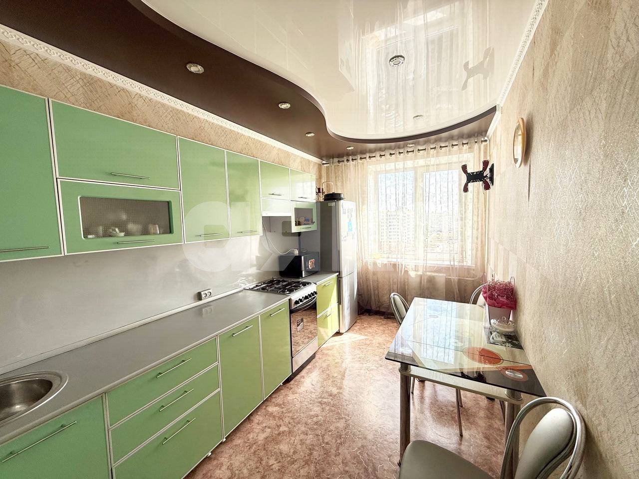 Фото №3: 3-комнатная квартира 76 м² - Нижнекамск, 34-й, ул. Рифката Гайнуллина, 16