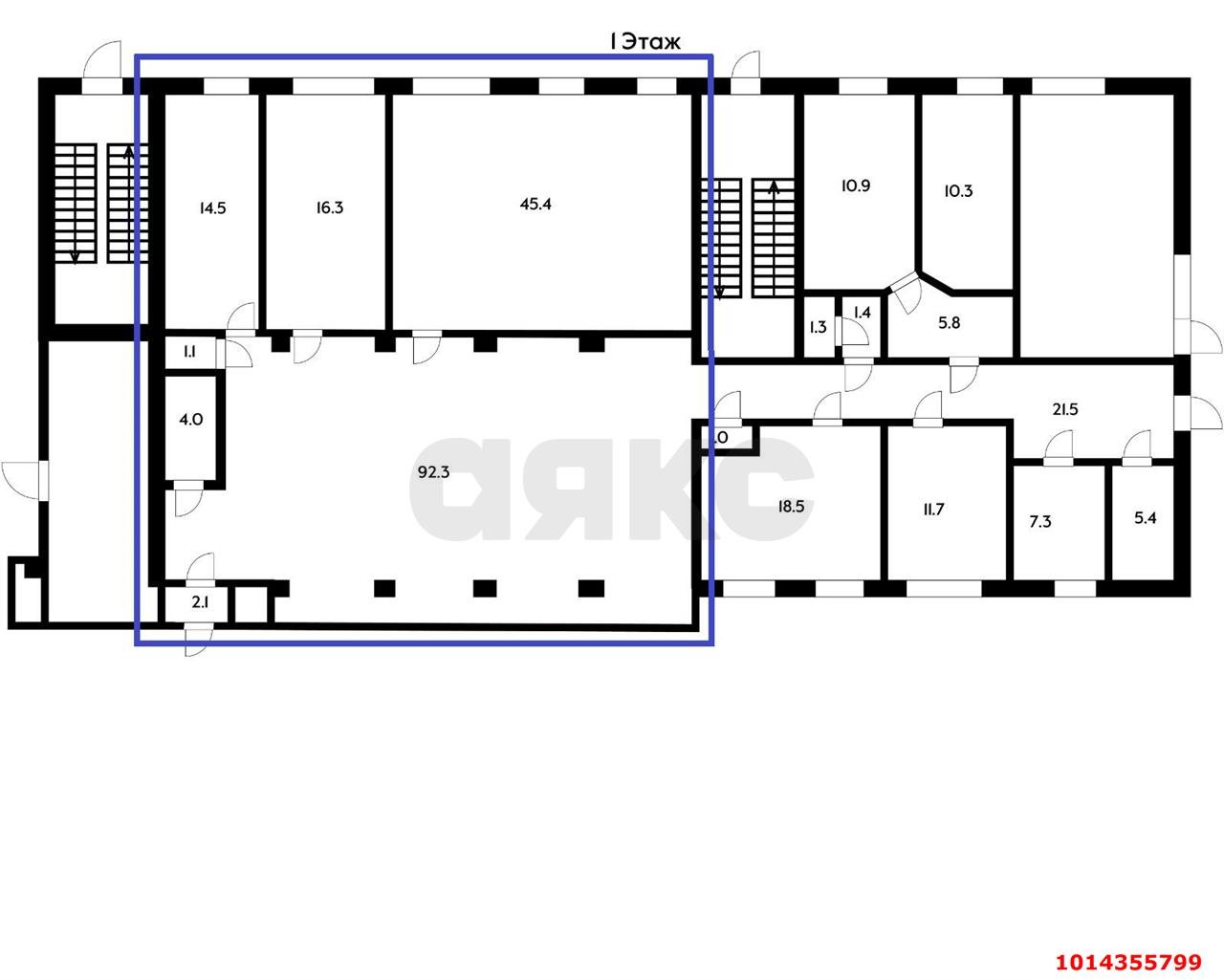 Фото №5: Торговое помещение 180 м² - Яблоновский, ул. Титова, 68