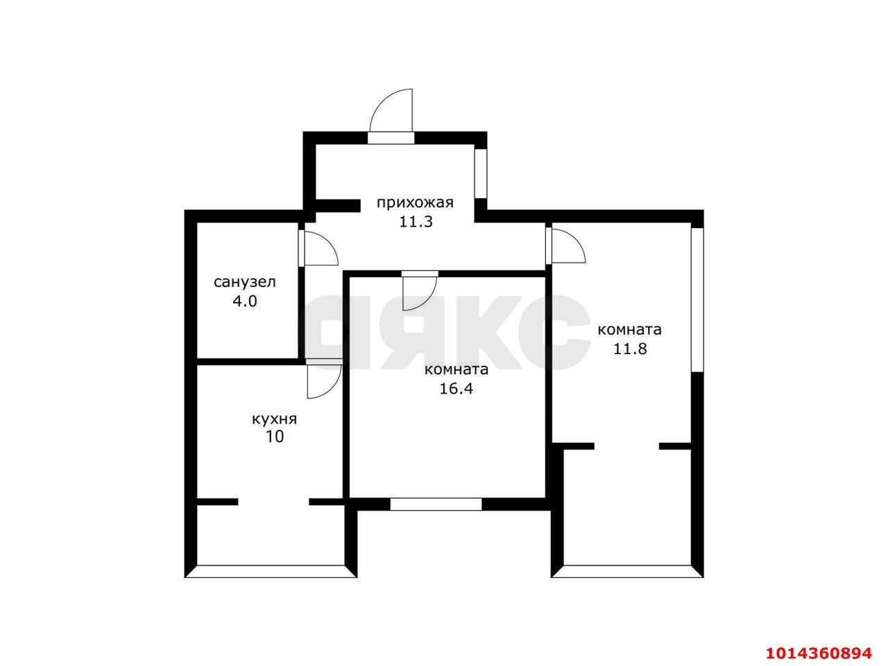 Фото №9: 2-комнатная квартира 50 м² - Краснодар, Пашковский, ул. Садовая, 5/2