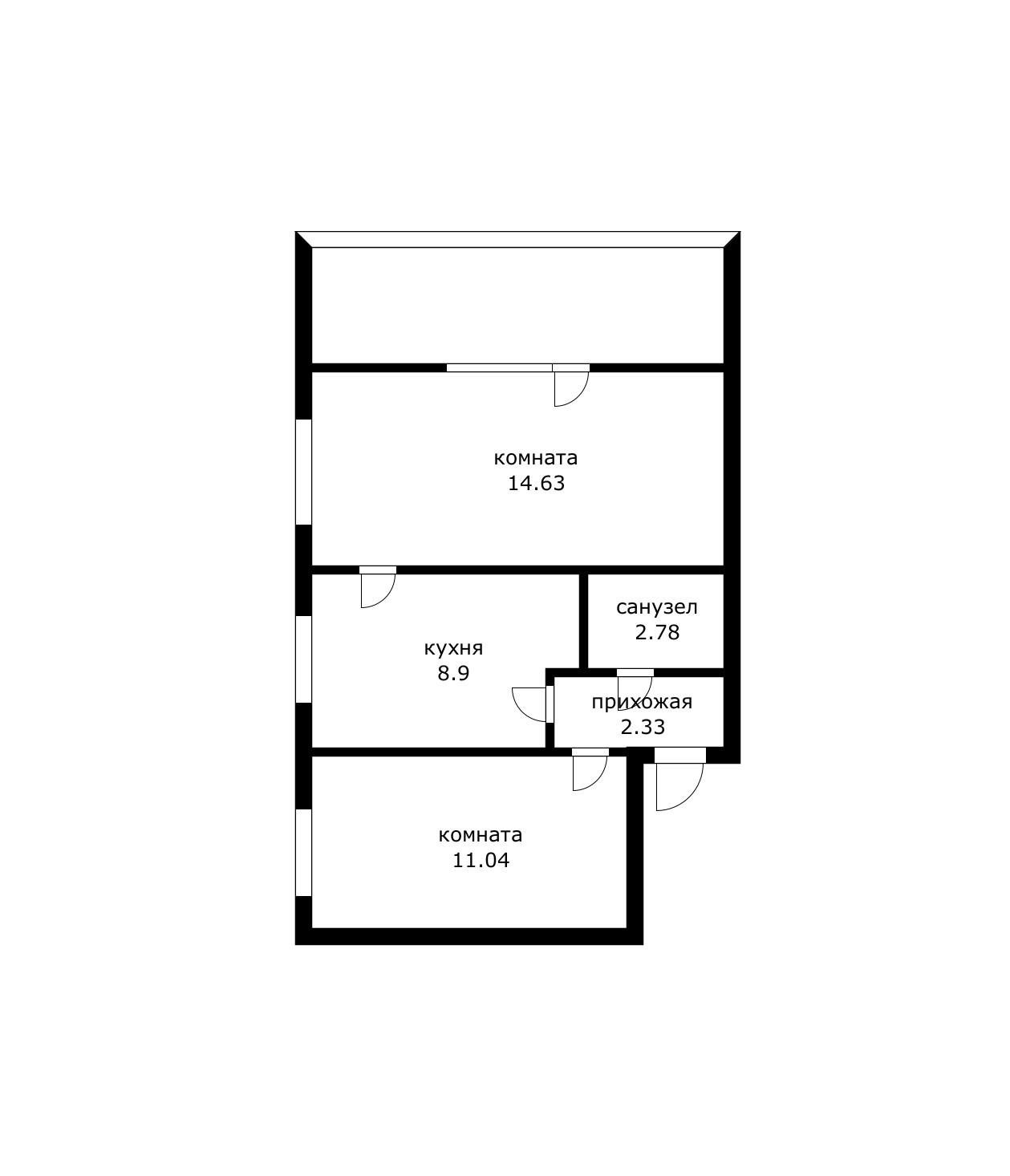 Фото №11: 2-комнатная квартира 50 м² - Краснодар, Центральный внутригородской округ, мкр. Дубинка, пер. Константиновский, 37