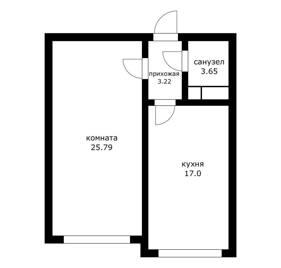 Фото №10: 1-комнатная квартира 51 м² - Краснодар, Центральный внутригородской округ, Покровка, жилой комплекс Покровский, мкр. Центральный, ул. Березанская, 89