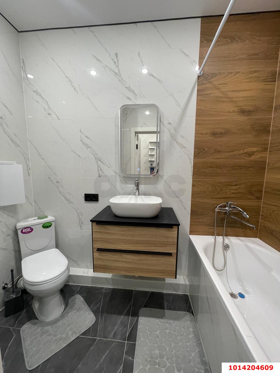 Фото №5: 1-комнатная квартира 35 м² - Краснодар, Молодёжный, жилой комплекс Семейный Парк, мкр. Прикубанский внутригородской округ, ул. Душистая, 60к2