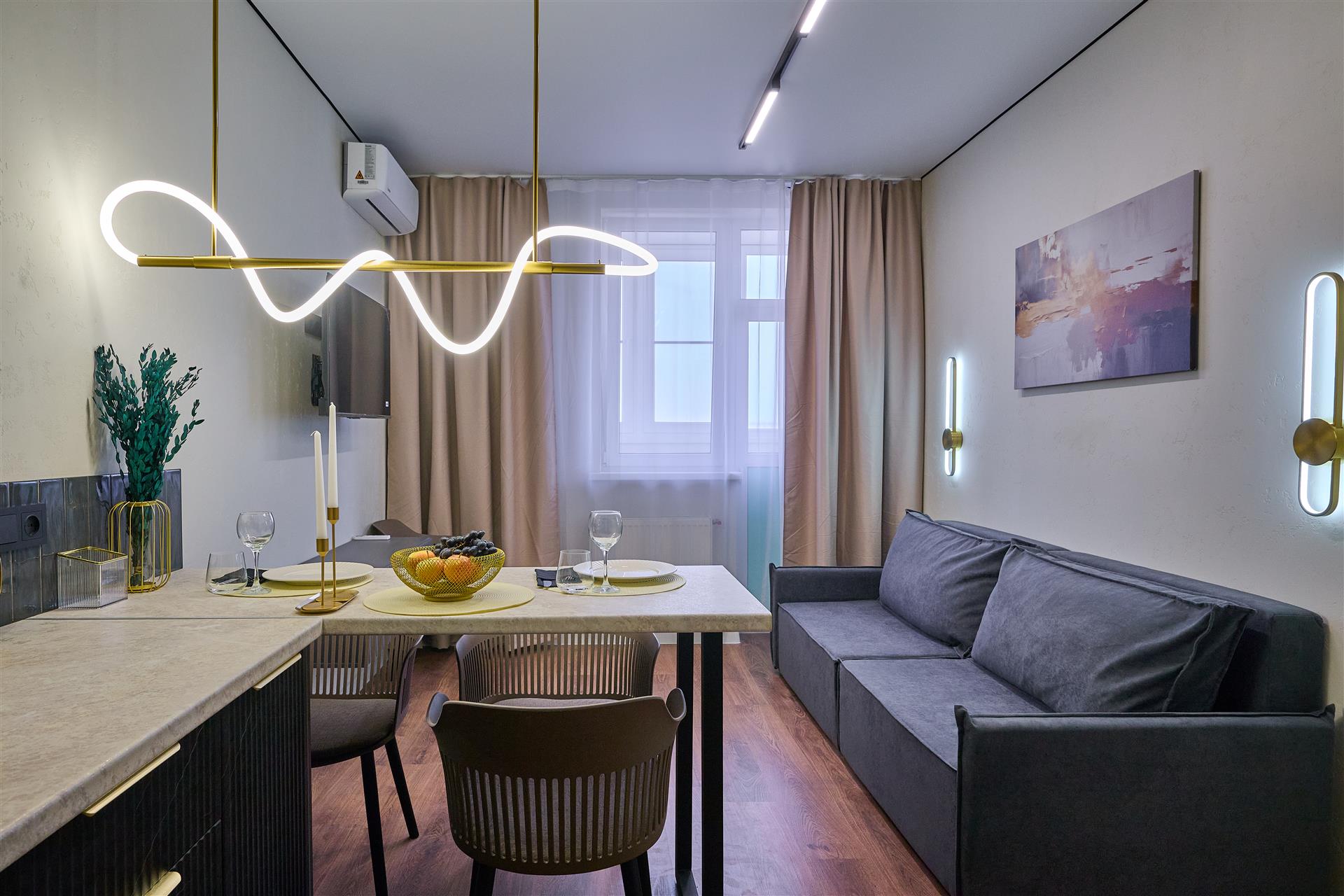 Фото №1: 1-комнатная квартира 37 м² - Краснодар, Славянский, Прикубанский внутригородской округ, мкр. жилой комплекс Ракурс, ул. имени Героя Ростовского, 8к7