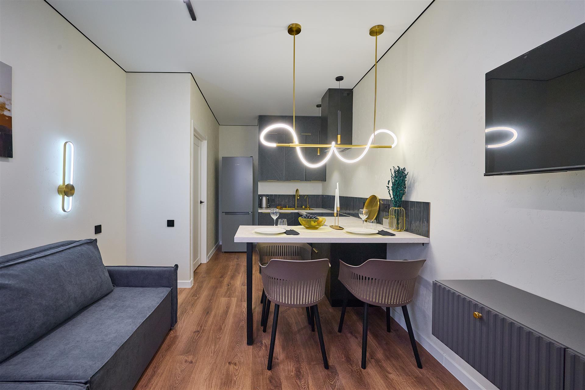 Фото №4: 1-комнатная квартира 37 м² - Краснодар, Славянский, Прикубанский внутригородской округ, мкр. жилой комплекс Ракурс, ул. имени Героя Ростовского, 8к7