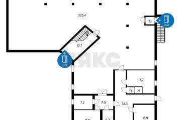 Фото №3: Торговое помещение 444 м² - Южный, ул. Мира, 36Б