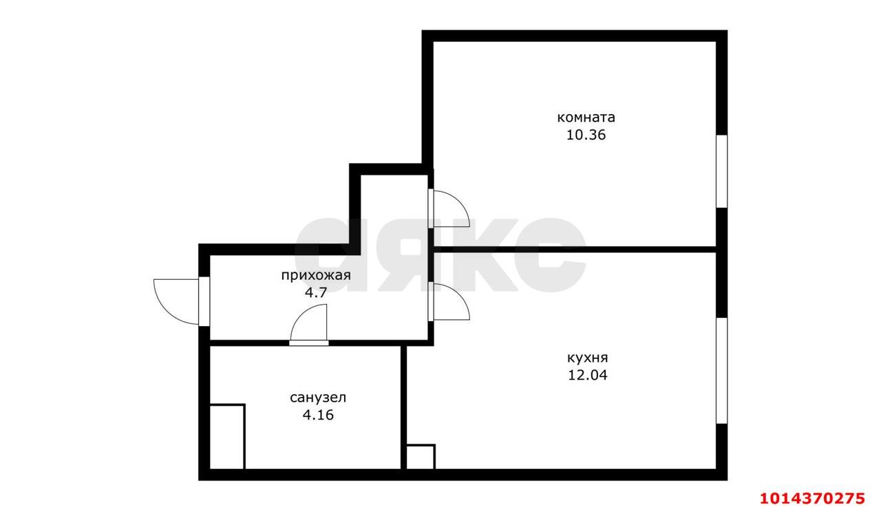 Фото №11: 1-комнатная квартира 31 м² - Краснодар, Славянский, ул. Заполярная, 37к4