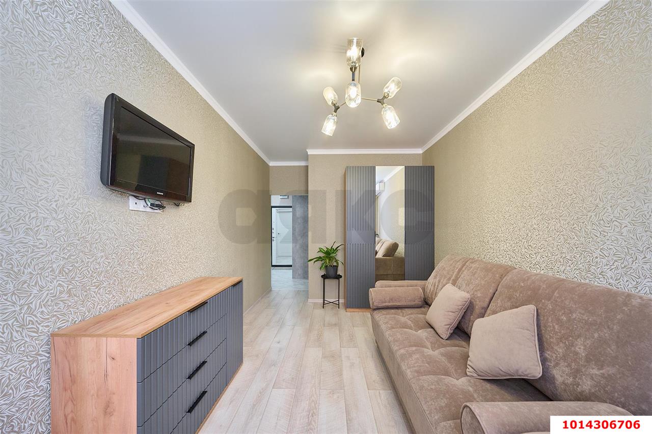 Фото №4: 1-комнатная квартира 42 м² - Краснодар, жилой комплекс Цветы, ул. Круговая, 4Вк1