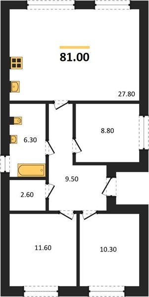 Фото №1: Коттедж 81 м² - Южный, пр-д Каспийский