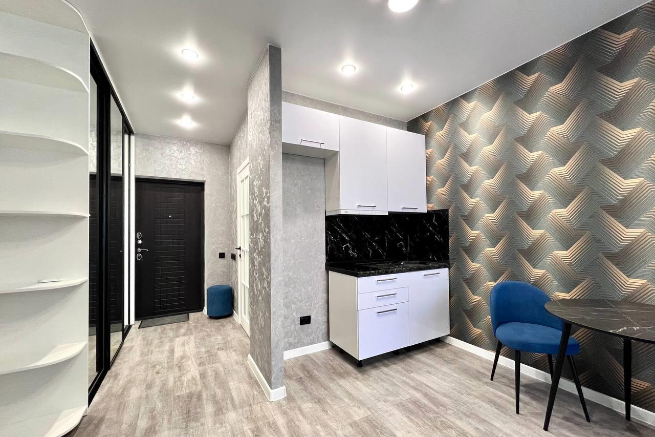 Фото №2: Студия 27 м² - Краснодар, Прикубанский внутригородской округ, мкр. жилой комплекс Самолёт-4, ул. Ивана Беличенко, 89