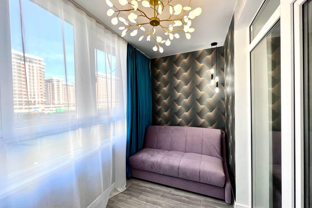 Фото №3: Студия 27 м² - Краснодар, Прикубанский внутригородской округ, мкр. жилой комплекс Самолёт-4, ул. Ивана Беличенко, 89