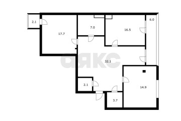 Фото №1: 3-комнатная квартира 109 м² - Краснодар, мкр. имени Маршала Жукова, ул. Кореновская, 15/1