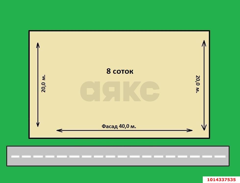 Фото №4: Участок садоводство 8.28 сот. - НСТ Ромашка-2, Прикубанский внутригородской округ, ул. Вишнёвая, 141