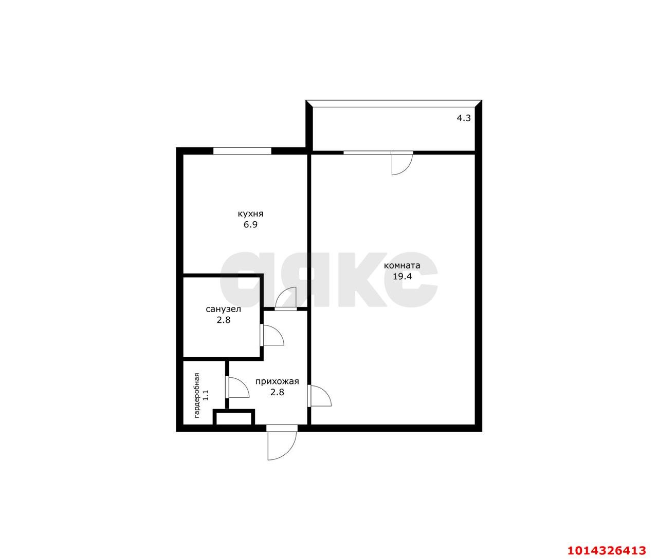 Фото №9: 1-комнатная квартира 35 м² - Краснодар, Комсомольский, ул. 30-й Иркутской Дивизии, 10/1