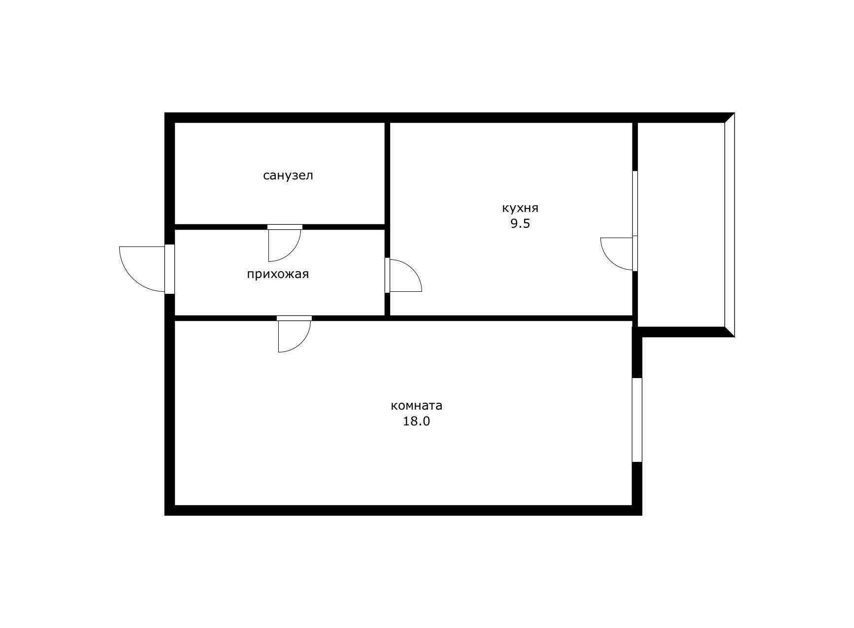 Фото №13: 1-комнатная квартира 37 м² - Краснодар, Музыкальный, Прикубанский внутригородской округ, мкр. Завод Радиоизмерительных Приборов, ул. имени С.В. Рахманинова, 23