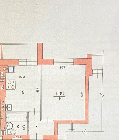 Фото №12: 1-комнатная квартира 31 м² - Волгоград, жилой комплекс Колизей, ул. 70-летия Победы, 14