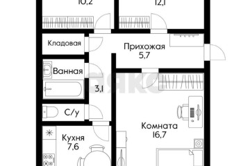 Фото №3: 3-комнатная квартира 66 м² - Усть-Лабинск, ул. Агаркова, 81