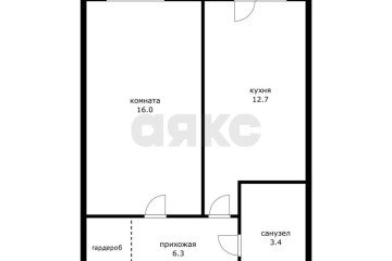 Фото №2: 1-комнатная квартира 42 м² - Краснодар, ж/м Пашковский, ул. Леонида Лаврова, 8к4