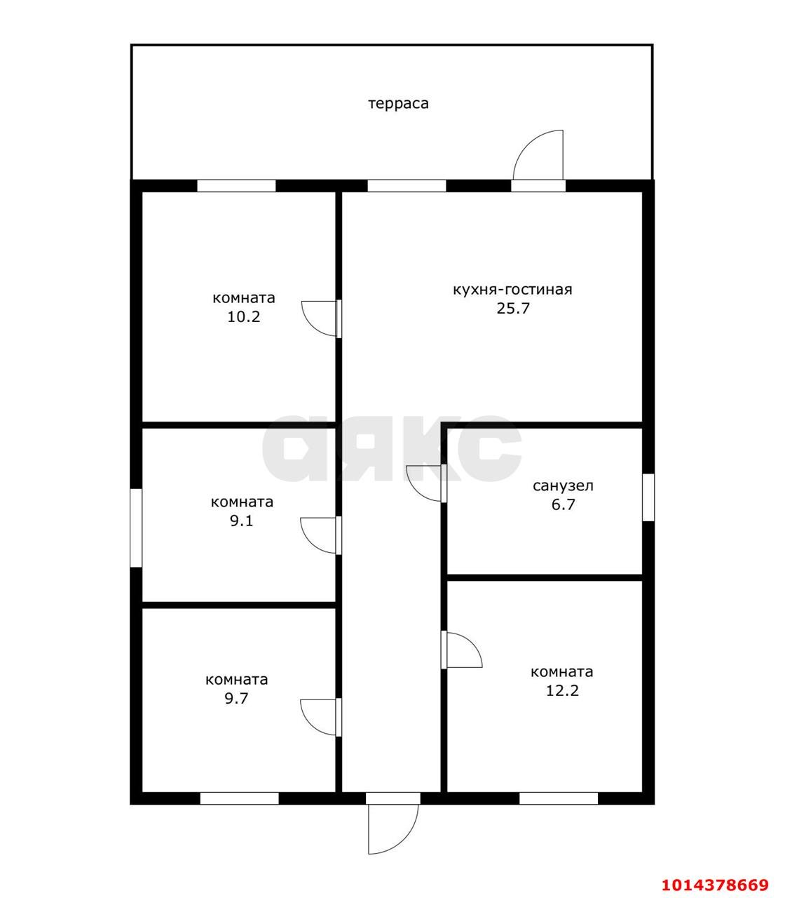 Фото №13: Дом 73 м² + 3 сот. - Елизаветинская, Прикубанский внутригородской округ, ст Ромашка, ул. Вишнёвая, 47