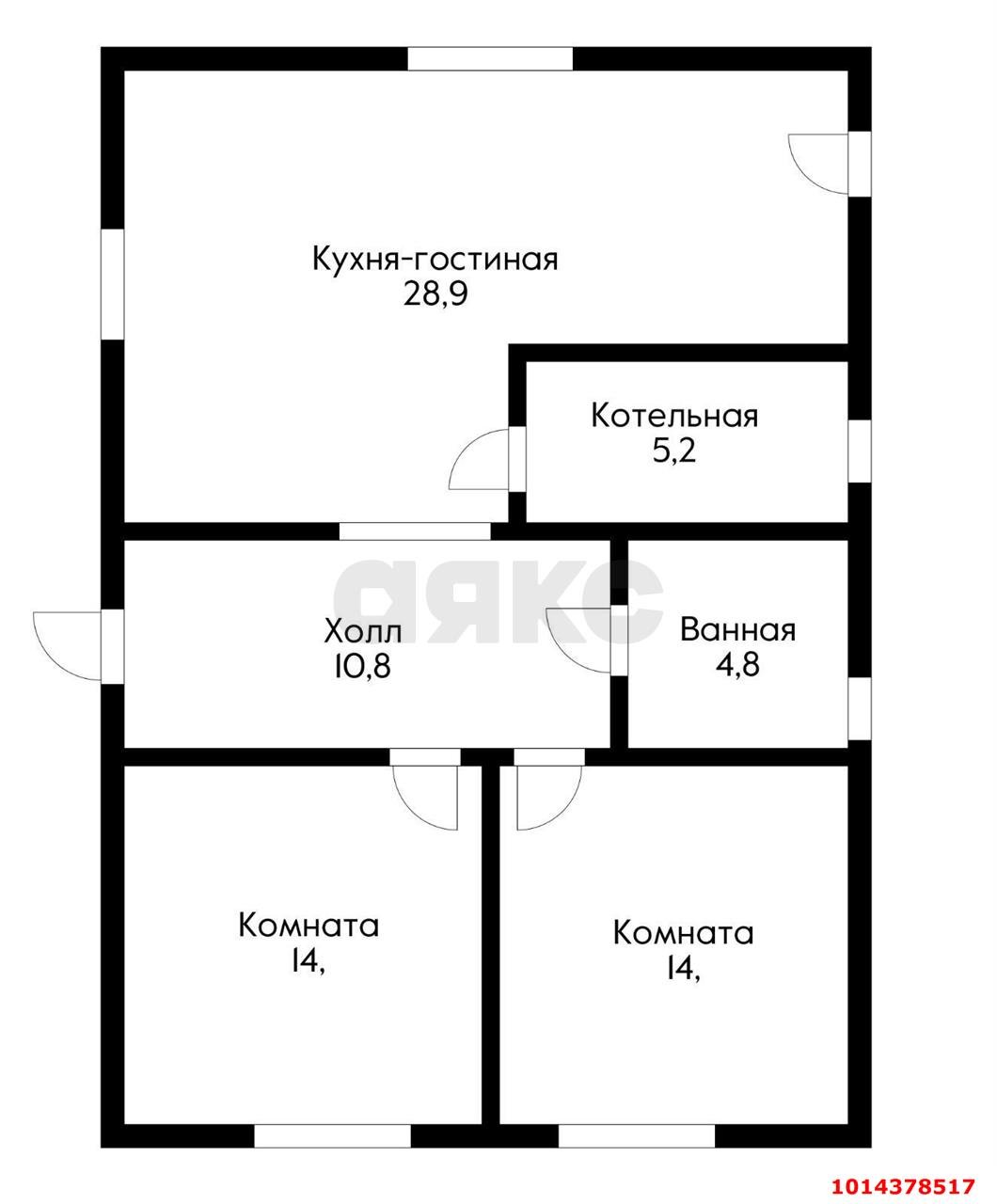 Фото №13: Дом 85 м² + 383 сот. - Новотитаровская, ул. Лермонтова, 11/7