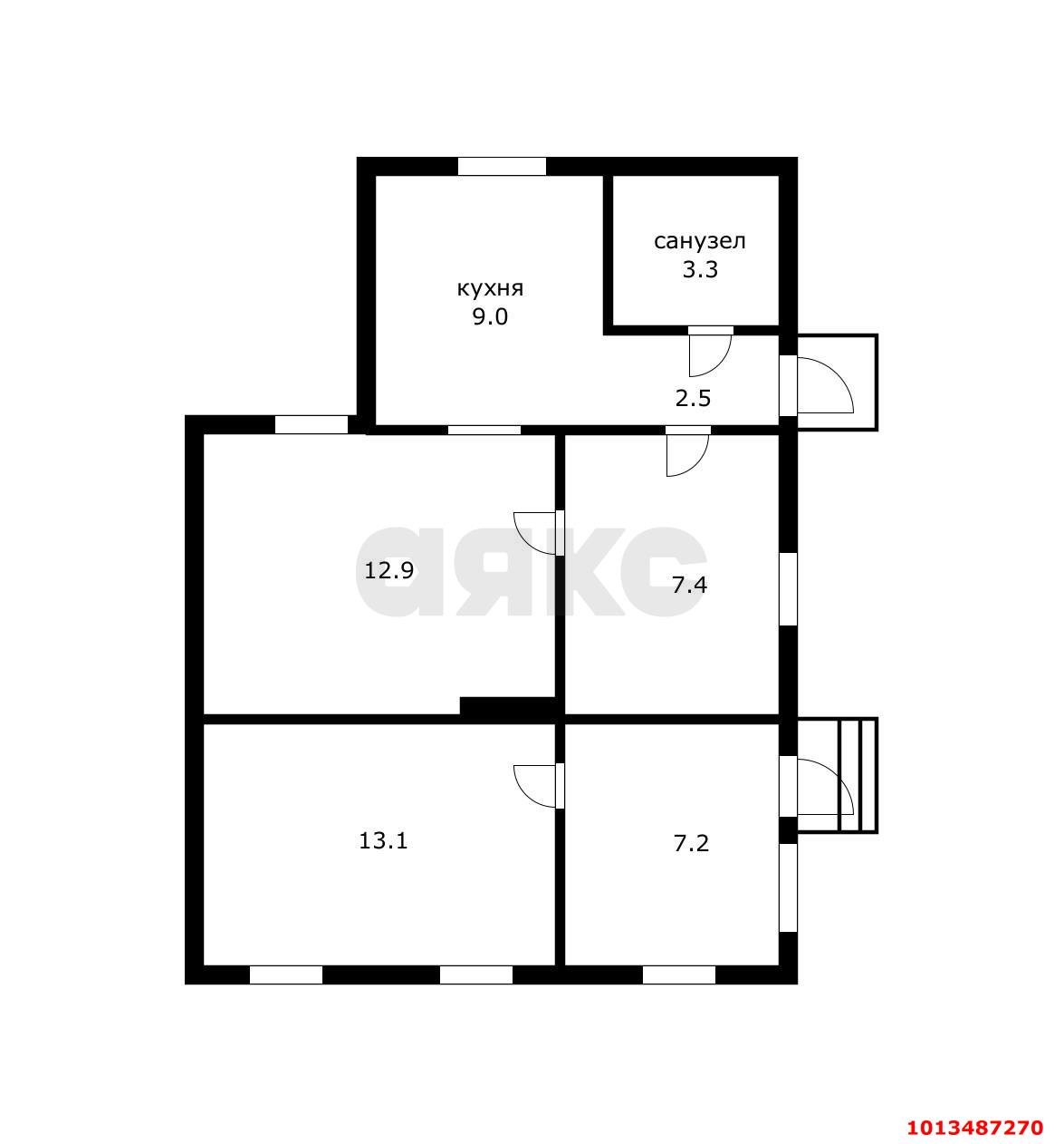 Фото №8: Дом 40 м² + 4 сот. - Краснодар, Фестивальный, ул. Воровского, 94