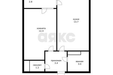 Фото №4: 1-комнатная квартира 35 м² - Краснодар, мкр. жилой комплекс Самолёт, ул. Западный Обход, 39/2к4