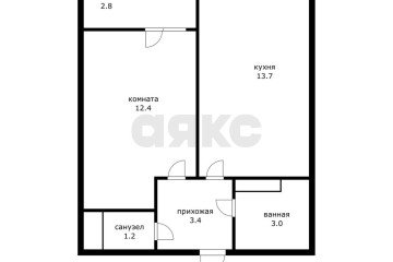 Фото №4: 1-комнатная квартира 35 м² - Краснодар, мкр. жилой комплекс Самолёт, ул. Западный Обход, 39/2к4