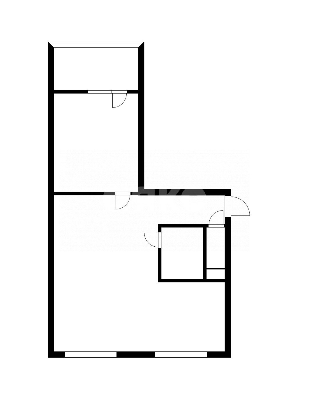 Фото №12: 2-комнатная квартира 45 м² - Сочи, Заречный, ул. Макаренко, 9