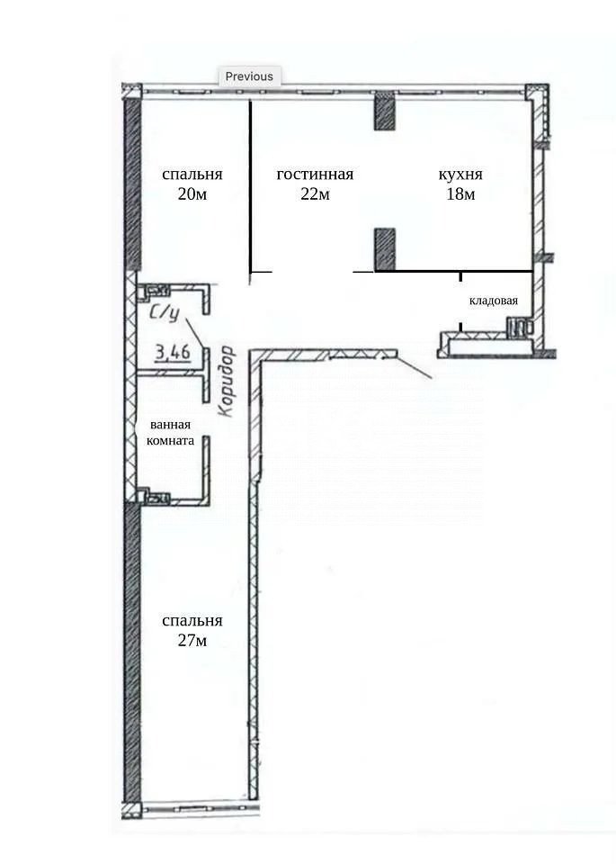 Фото №2: 3-комнатная квартира 109 м² - Ростов-на-Дону, Ленинский, ул. Береговая, 6