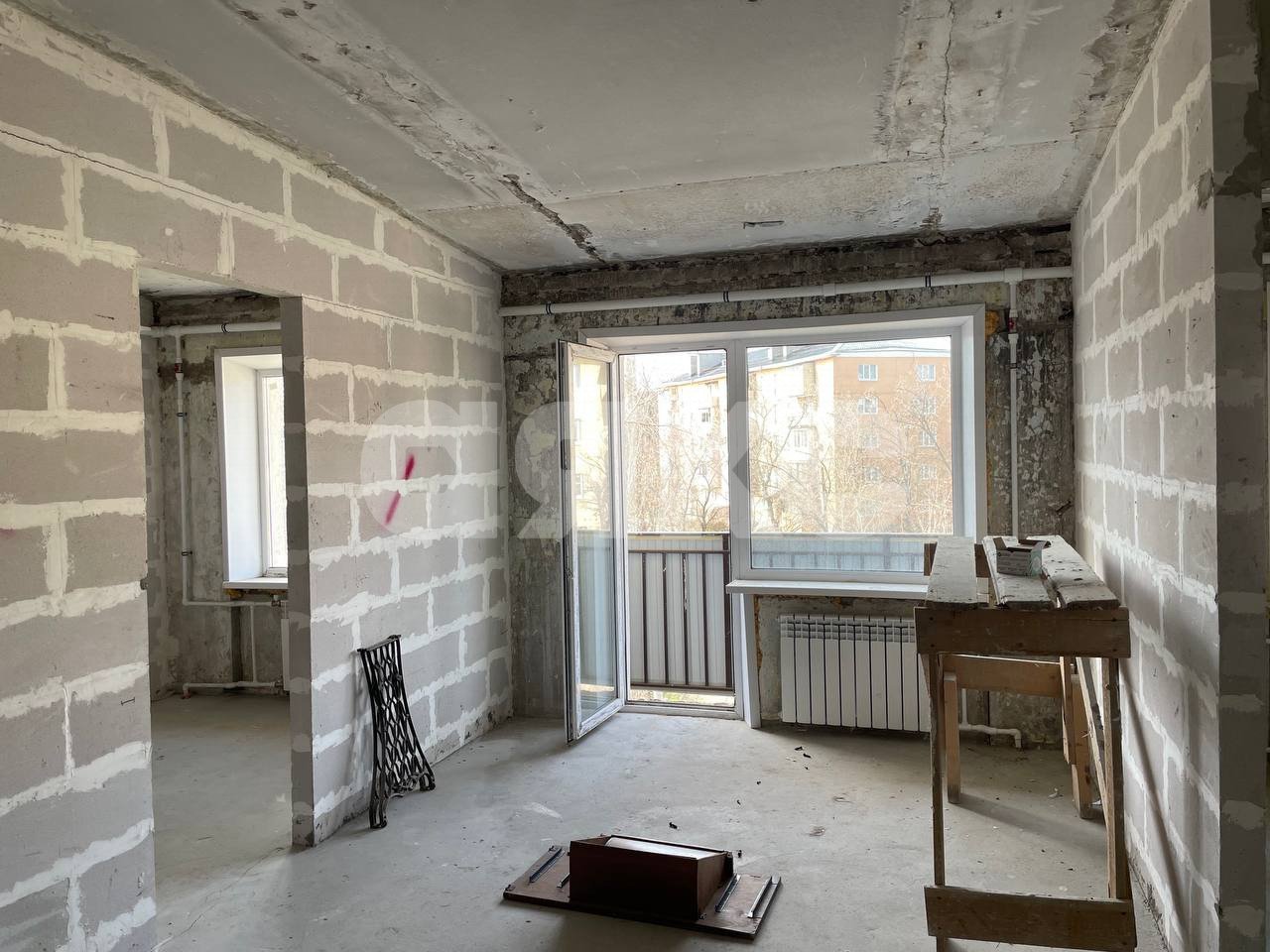 Фото №2: 3-комнатная квартира 55 м² - Мариуполь, Центральный, пр-кт Нахимова, 194