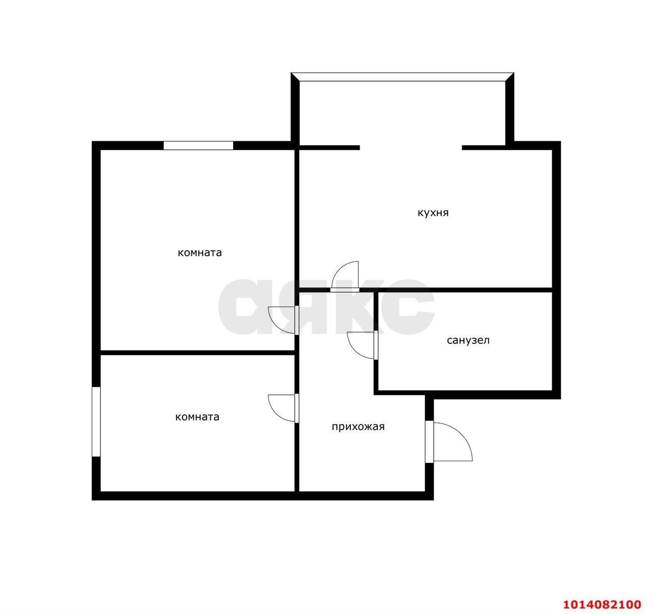 Фото №14: 2-комнатная квартира 45 м² - Энем, ул. Алиева, 20