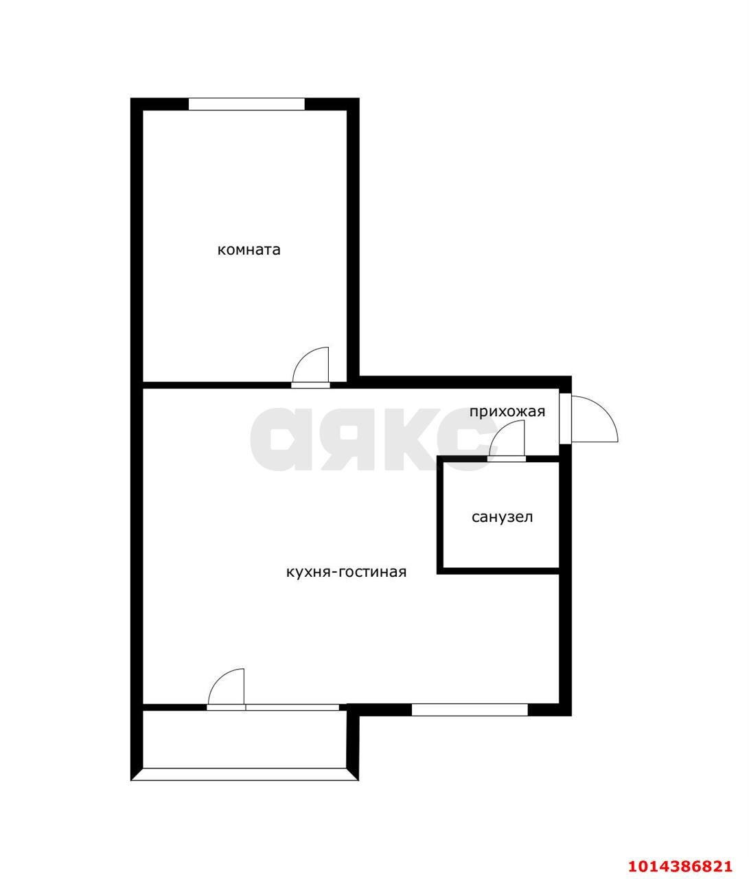 Фото №20: 2-комнатная квартира 43 м² - Краснодар, Центральный, ул. Ленина, 92